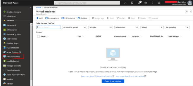 Create And Manage Windows Virtual Machine In The Azure Portal