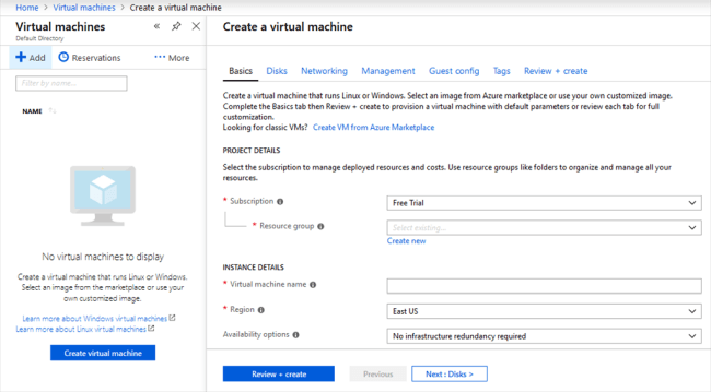 Create And Manage Windows Virtual Machine In The Azure Portal