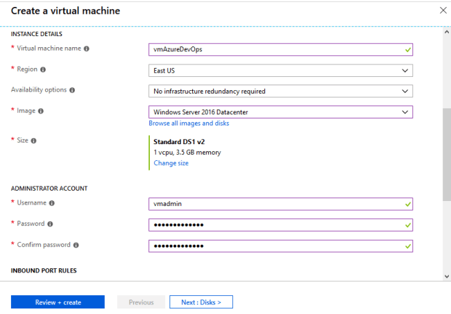 Create And Manage Windows Virtual Machine In The Azure Portal
