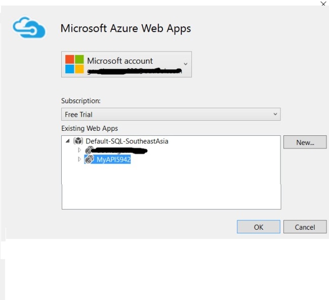 Create and Publish ASP.NET Web API in Azure
