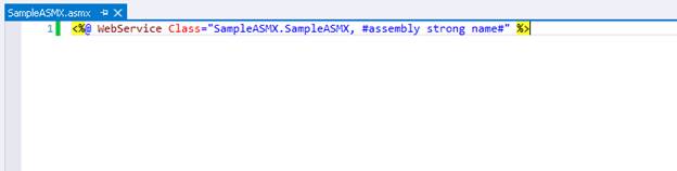 Create ASMX Service For SharePoint
