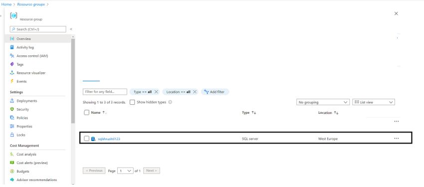 Create Azure SQL Server And DTU Based SQL Database With TDE State ...