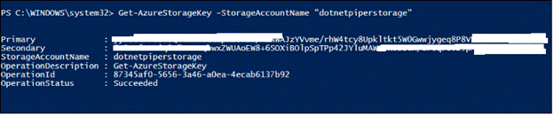 Create Azure Storage Account and Container using PowerShell