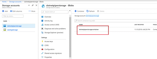 Create Azure Storage Account and Container using PowerShell