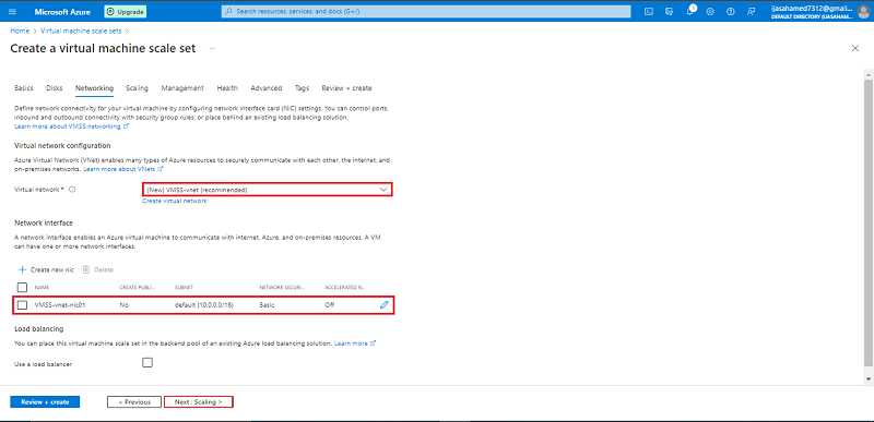 Create Azure virtual machine scale sets
