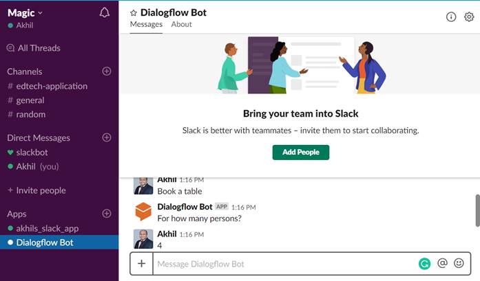 Create Chatbot Using Microsoft's Bot Framework And Dialogflow API - Integrate And Test On Slack And Facebook Messenger