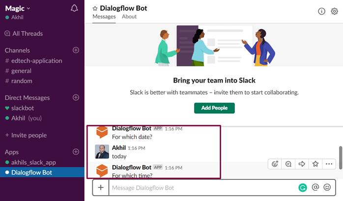 Create Chatbot Using Microsoft's Bot Framework And Dialogflow API - Integrate And Test On Slack And Facebook Messenger
