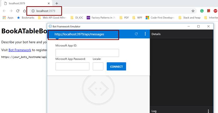 Create Chatbot Using Microsoft's Bot Framework And Dialogflow API - (Bot using Microsoft's Bot Framework)
