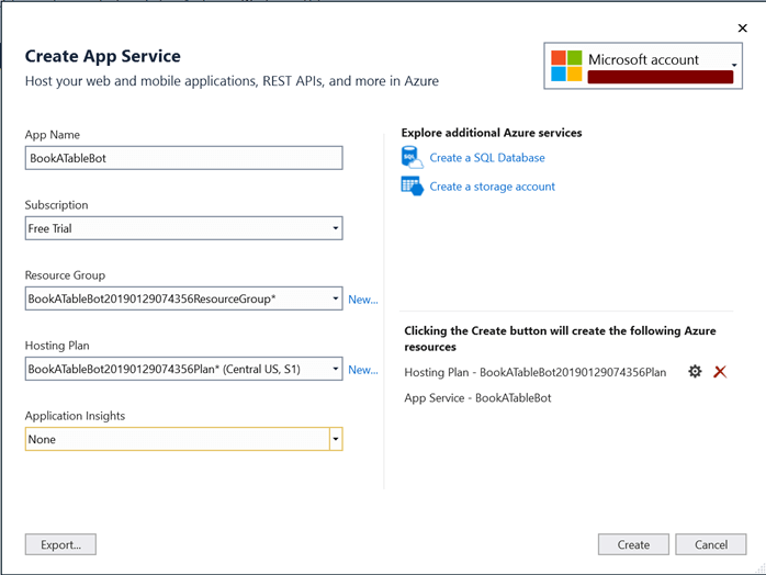 Create Chatbot Using Microsoft's Bot Framework And Dialogflow API - (Bot using Microsoft's Bot Framework)