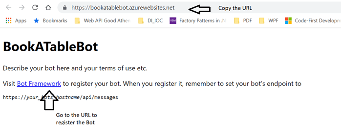 Create Chatbot Using Microsoft's Bot Framework And Dialogflow API - (Bot using Microsoft's Bot Framework)