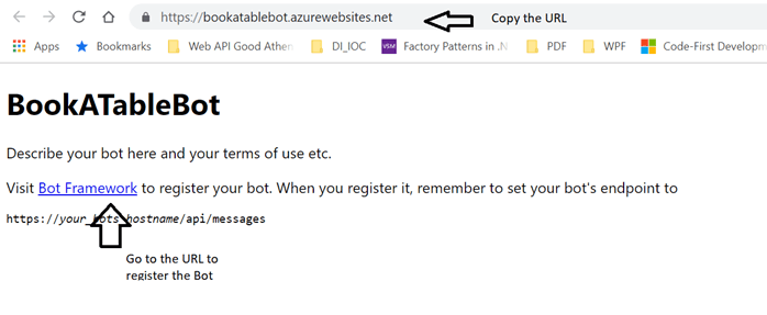 Create Chatbot Using Microsoft's Bot Framework And Dialogflow API - (Bot using Microsoft's Bot Framework)
