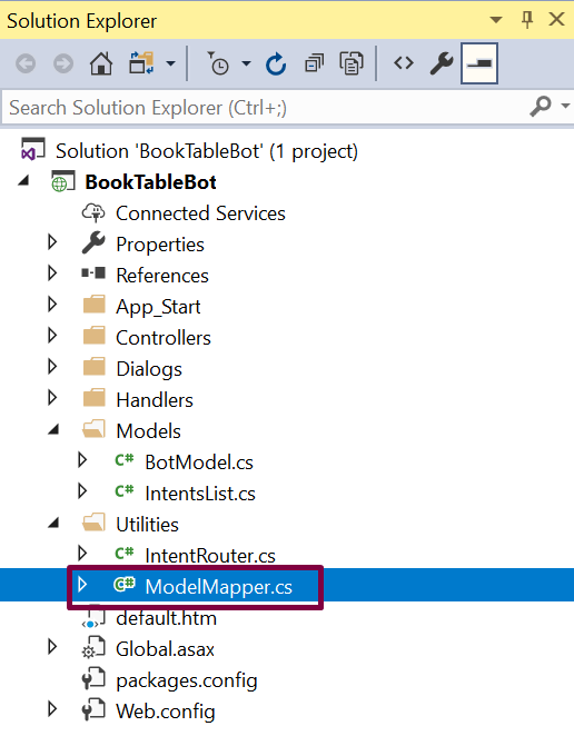 Create Chatbot Using Microsoft's Bot Framework And Dialogflow API - (Bot using Microsoft's Bot Framework)