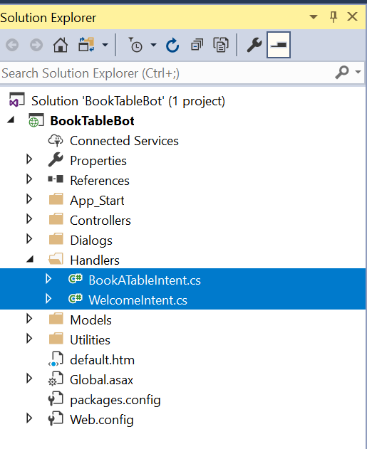 Create Chatbot Using Microsoft's Bot Framework And Dialogflow API - (Bot using Microsoft's Bot Framework)