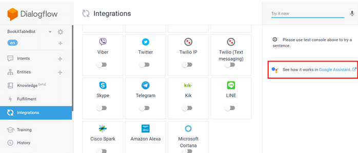 Create Chatbot Using Microsoft's Bot Framework And Dialogflow API - (Bot using Microsoft's Bot Framework)