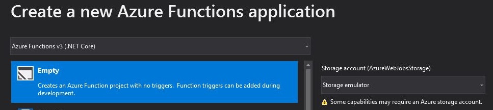 Create Container and Upload Blob using Azure Function in .NET Core