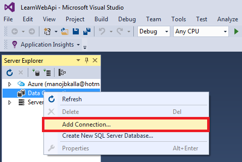Create Custom / User Defined Web API GET Method And Test In Talend API
