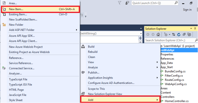 Create Custom / User Defined Web API GET Method And Test In Talend API
