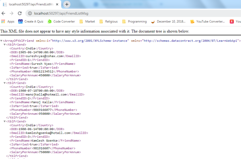 Create Custom / User Defined Web API GET Method And Test In Talend API