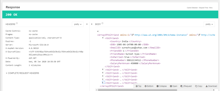 Create Custom / User Defined Web API GET Method And Test In Talend API