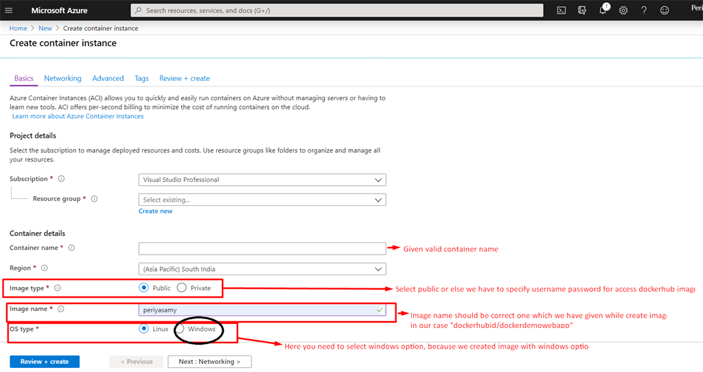 Create Docker Image For Simple Web Application And Hosting Using Visual Studio .NET Core