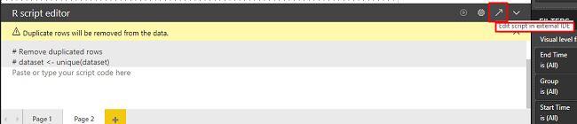 Create Gantt Chart To Show Duration Between Start Time And End Time Using R Within Power BI