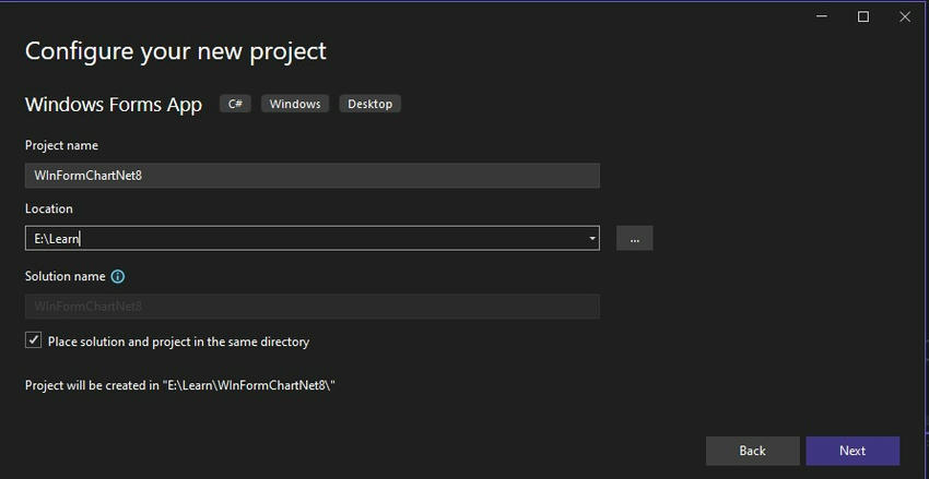Configure