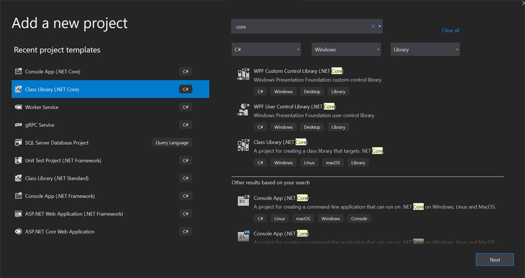 Create gRPC Consolse And WorkerService Client Applications