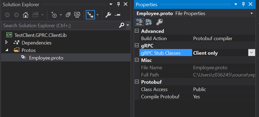 Create gRPC Consoles And WorkerService Client Applications
