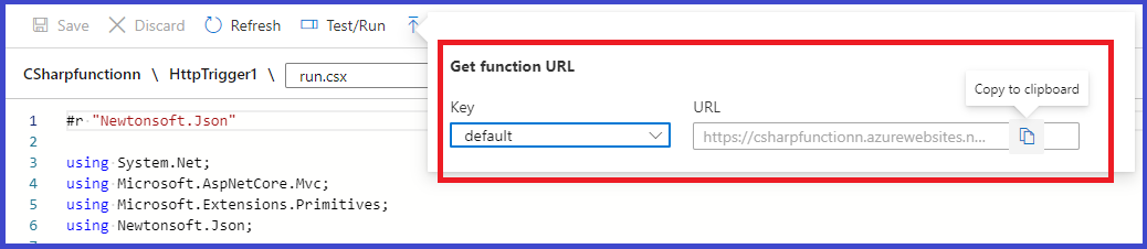 Create Http Trigger Azure Function In Azure Portal
