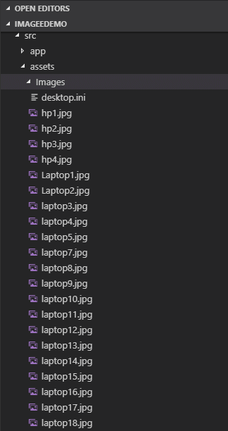 Create Image Gallery Using Angular 7