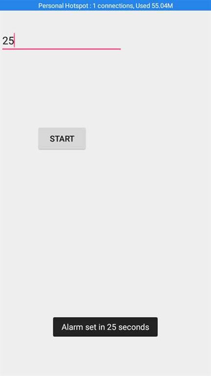Alarm android App