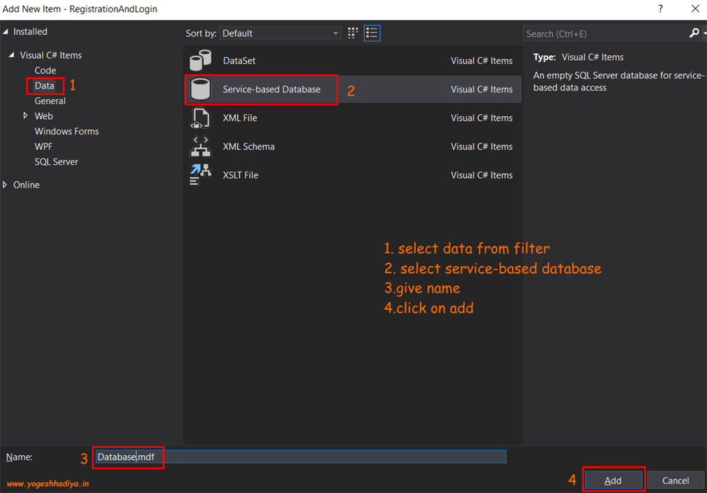Create Login(Sign In) And Registration (Sign Up) Form In C# Windows Form With Database