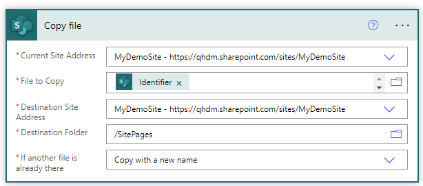Create Multiple Copies Of A Site Page, Rename And Update Properties Using Power Automate