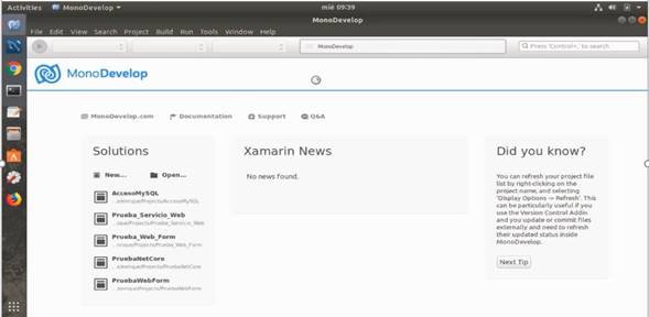 Create .NET Core Web API (C#) In MonoDevelop On Ubuntu 18.04
