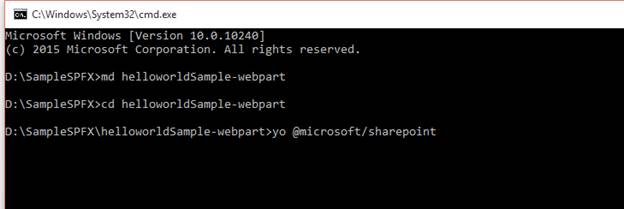 Create New SharePoint Client Side Web Part (SPFx)