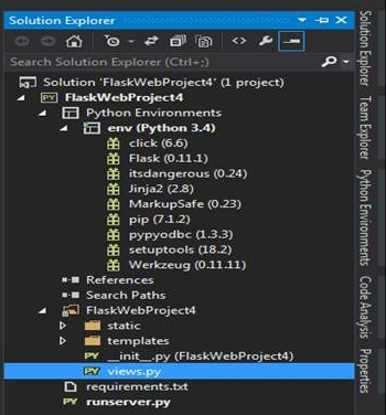 Create Python Flask Web Application And Display SQL Records In Browser