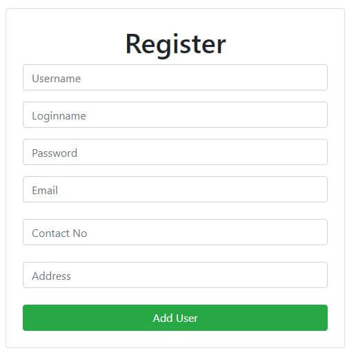 Create Registration And Login Page Using Angular 7 And Web API