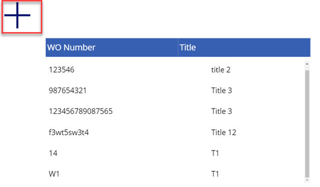 WO Number