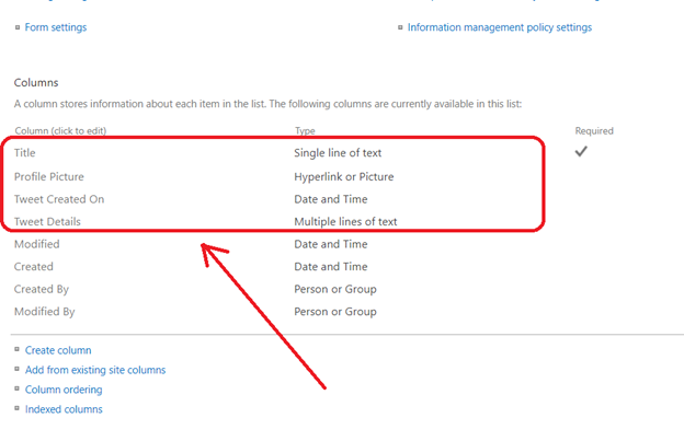 Create SharePoint List Items From Twitter Hashtags