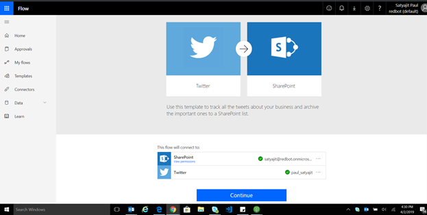 Create SharePoint List Items From Twitter Hashtags