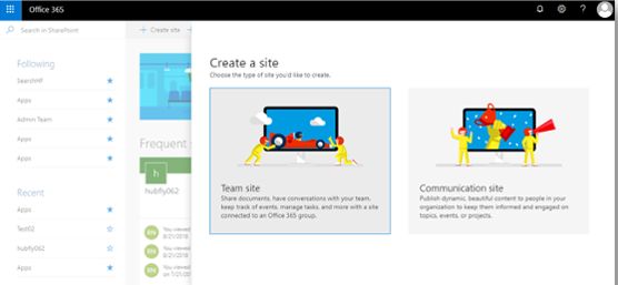 Create SharePoint Modern Team Site Using Site Scripts And Site Designs