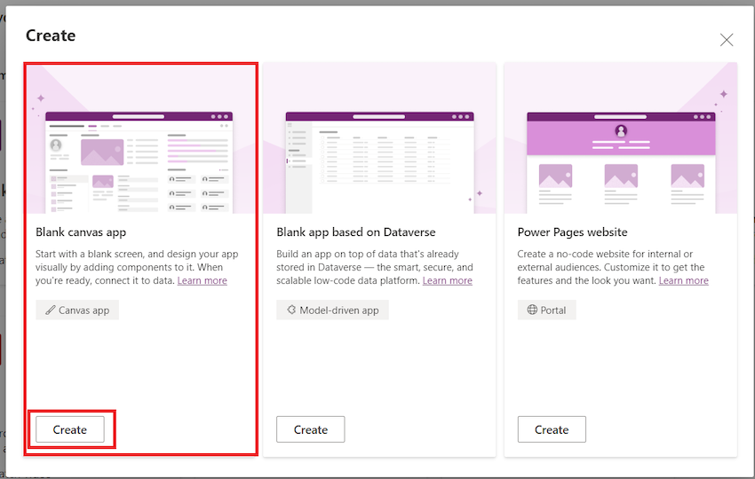 Create Simple Power App