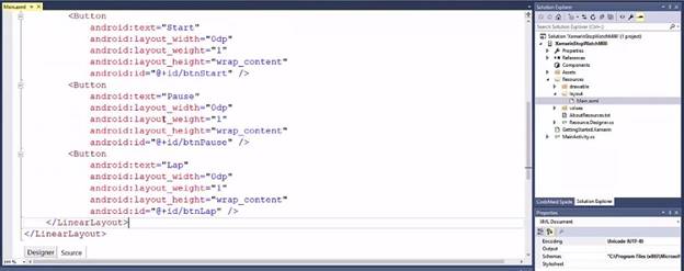 Create Timer Task Application In Xamarin.Android Using Visual Studio