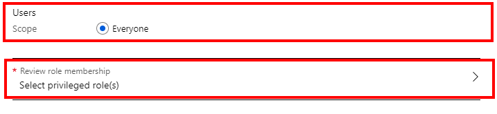 Create To Manage An Access Review Of Azure Active Directory (Azure AD) Roles In Privileged Identity Management (PIM)
