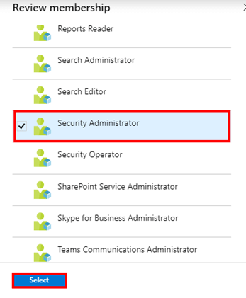 Create To Manage An Access Review Of Azure Active Directory (Azure AD) Roles In Privileged Identity Management (PIM)