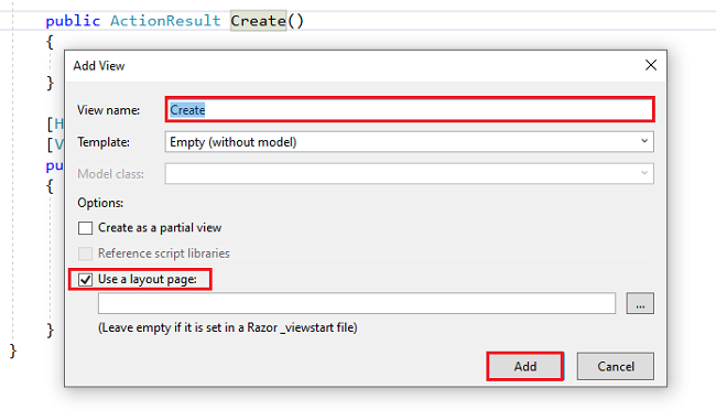 Create Update Read Delete Operation In MVC With ADO.NET