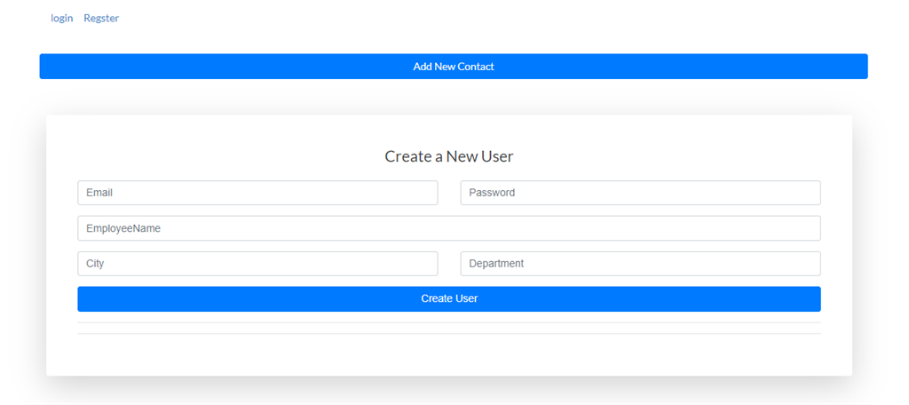 Create User Login And Registration Using Web API And React Hooks