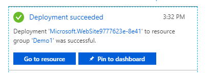 Create Web App In Azure