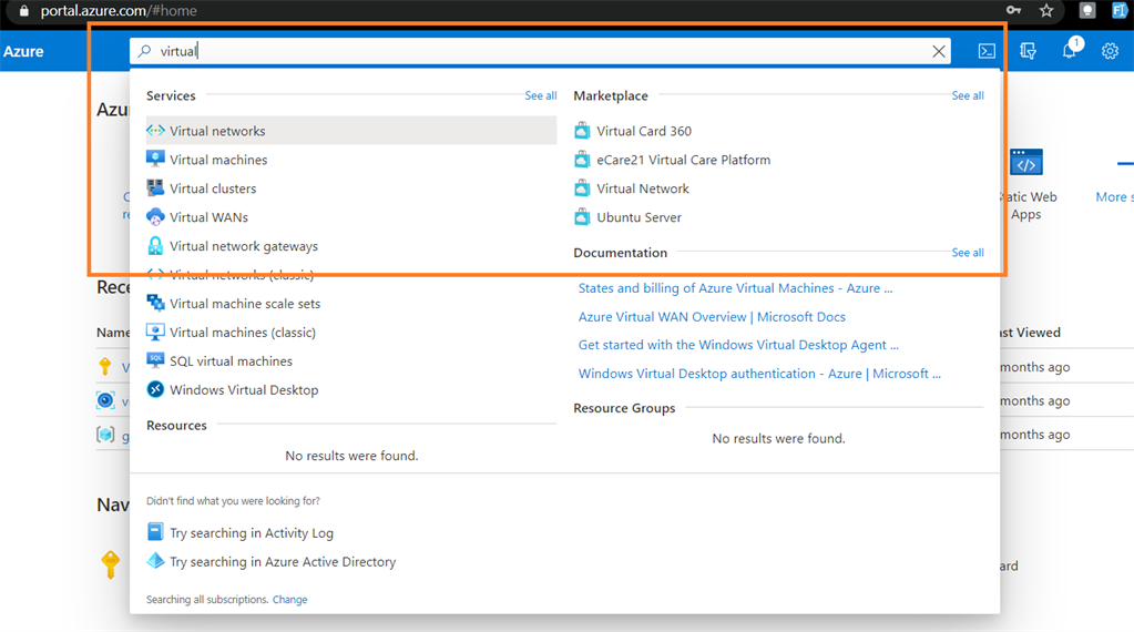 Create windows virtual machine on azure