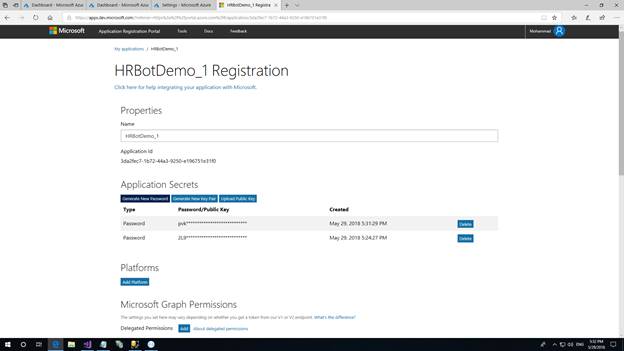 Create your own Azure Chat Bot 